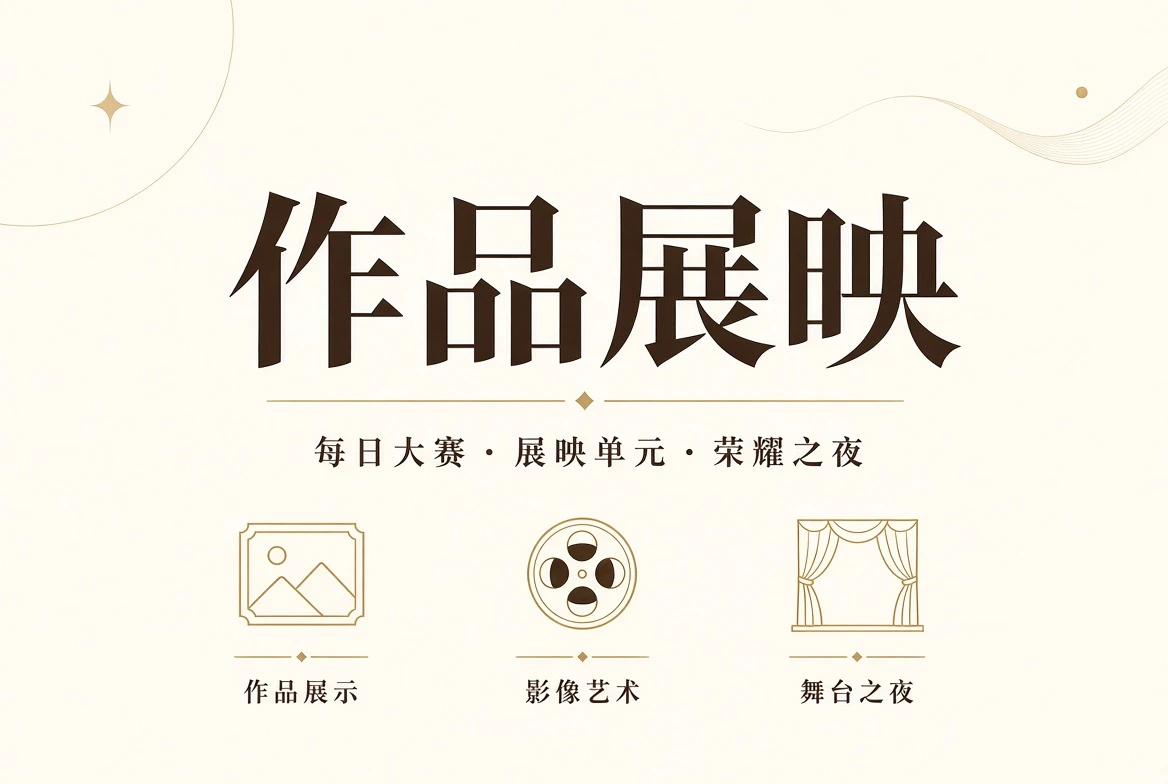 作品展示与授权说明